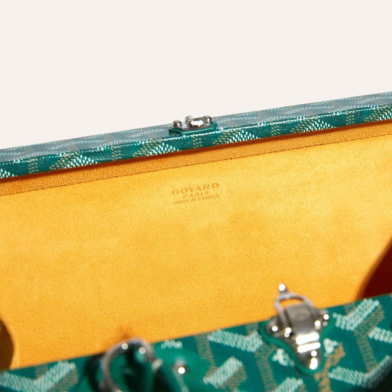 Goyard Grand Hôtel Trunk Bag Grøn | MQHI1665