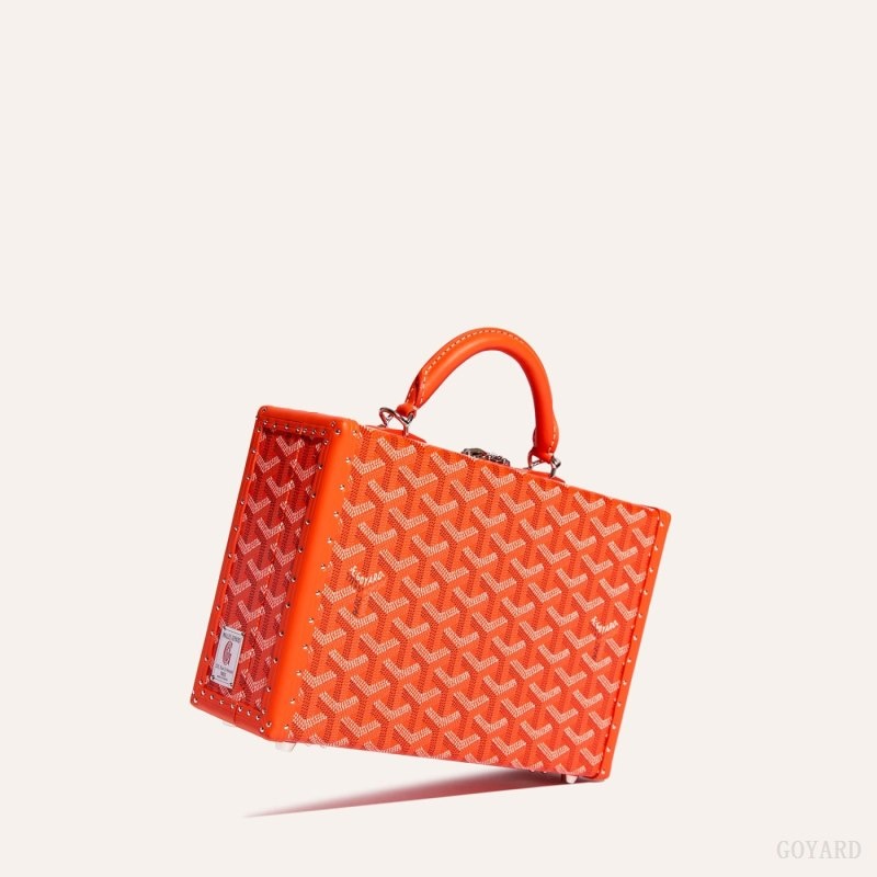 Goyard Grand Hôtel Trunk Bag Orange | FZWW0099