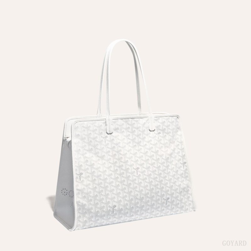 Goyard HARDY PM BAG Hvide | LSBR2272