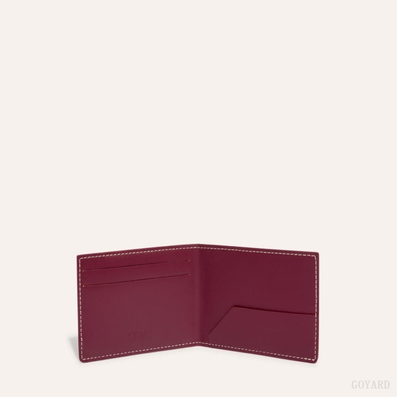 Goyard INSERT VICTOIRE CARD WALLET Bordeaux | VHHT5232