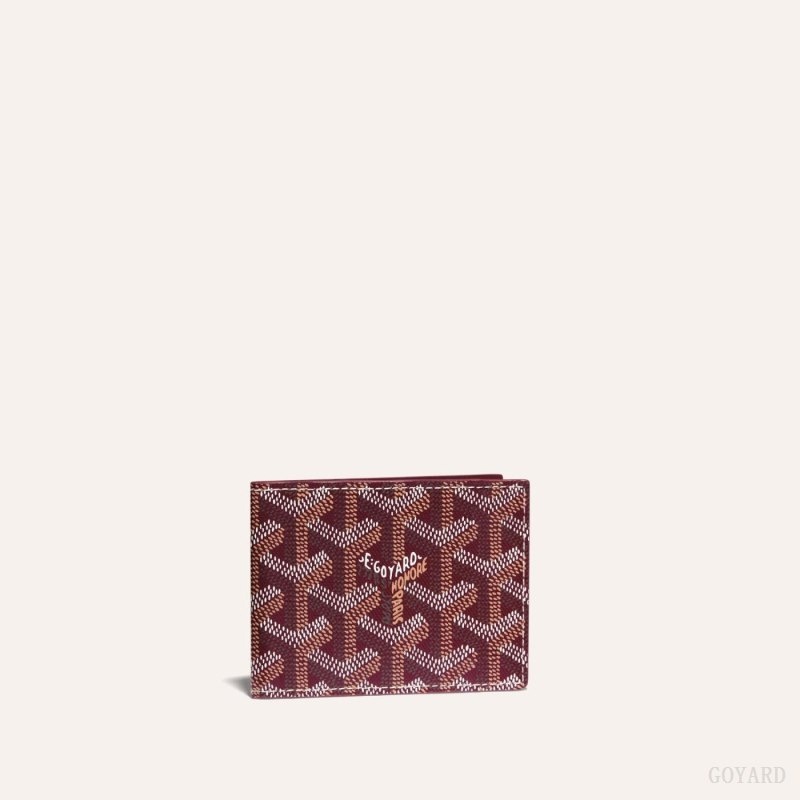 Goyard INSERT VICTOIRE CARD WALLET Bordeaux | VHHT5232