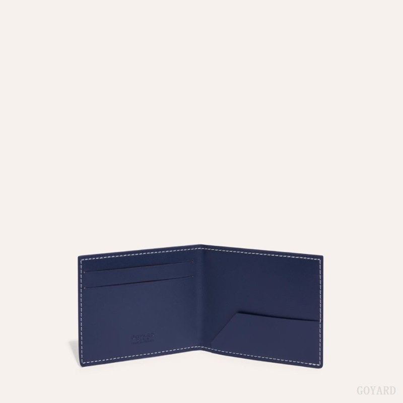 Goyard INSERT VICTOIRE CARD WALLET Mørkeblå Blå | LQGS8455