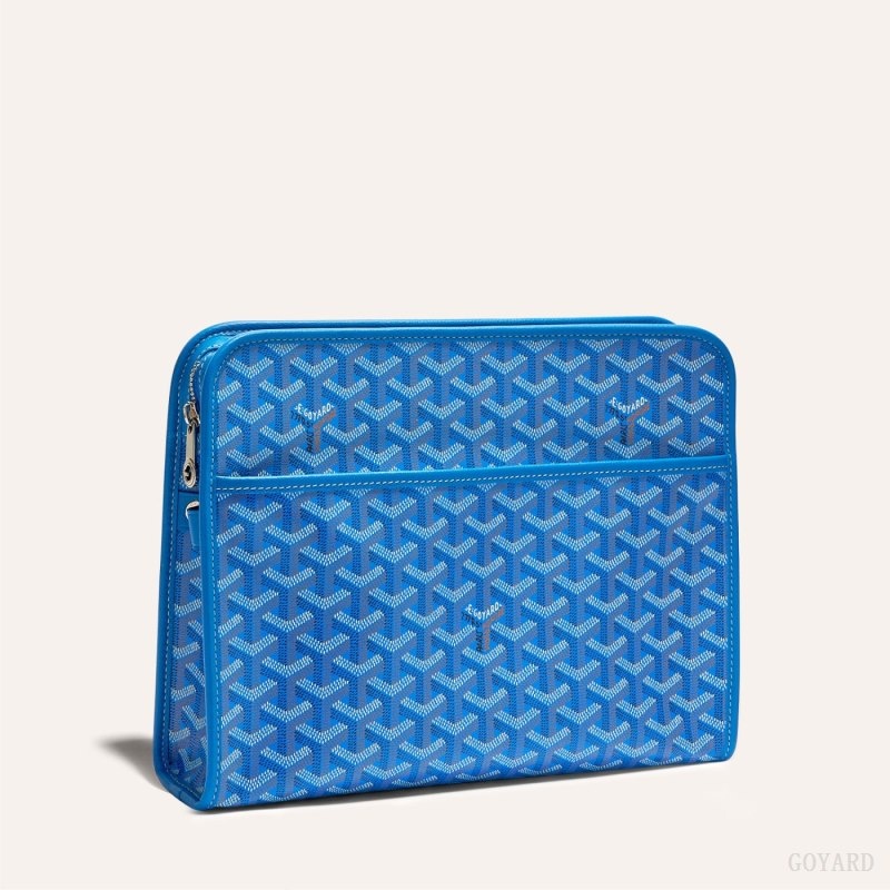 Goyard JOUVENCE GM TOILET BAG Blå | VJGY6445