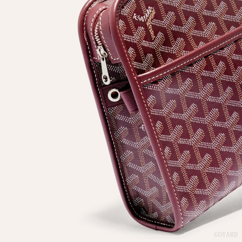 Goyard JOUVENCE GM TOILET BAG Bordeaux | GWQT4118