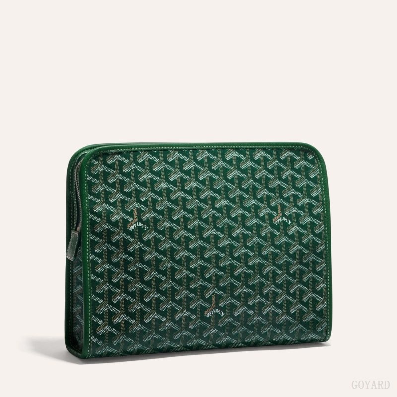 Goyard JOUVENCE GM TOILET BAG Grøn | WGVB2037