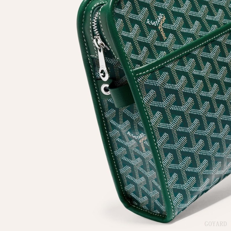 Goyard JOUVENCE GM TOILET BAG Grøn | WGVB2037