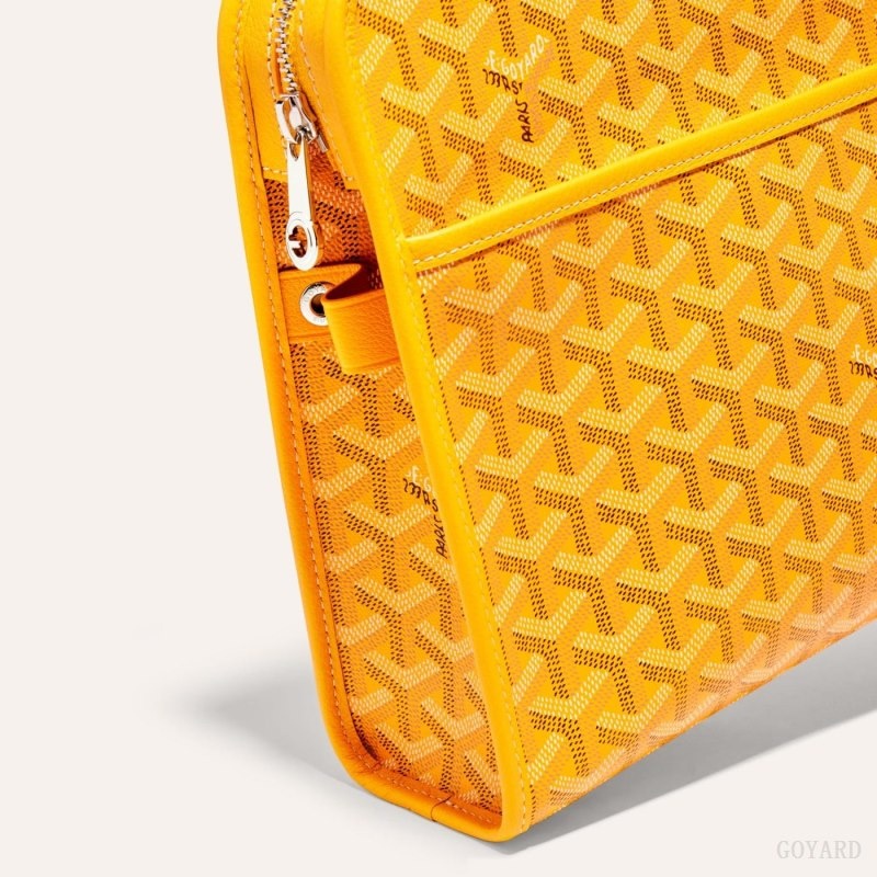 Goyard JOUVENCE GM TOILET BAG Gul | OVOL2983