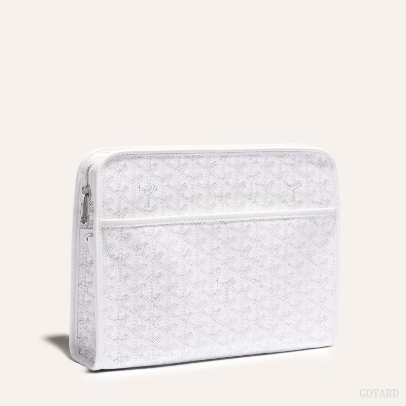 Goyard JOUVENCE GM TOILET BAG Hvide | LOEF6031