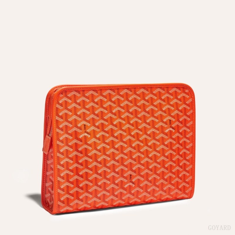 Goyard JOUVENCE GM TOILET BAG Orange | VPZZ3511