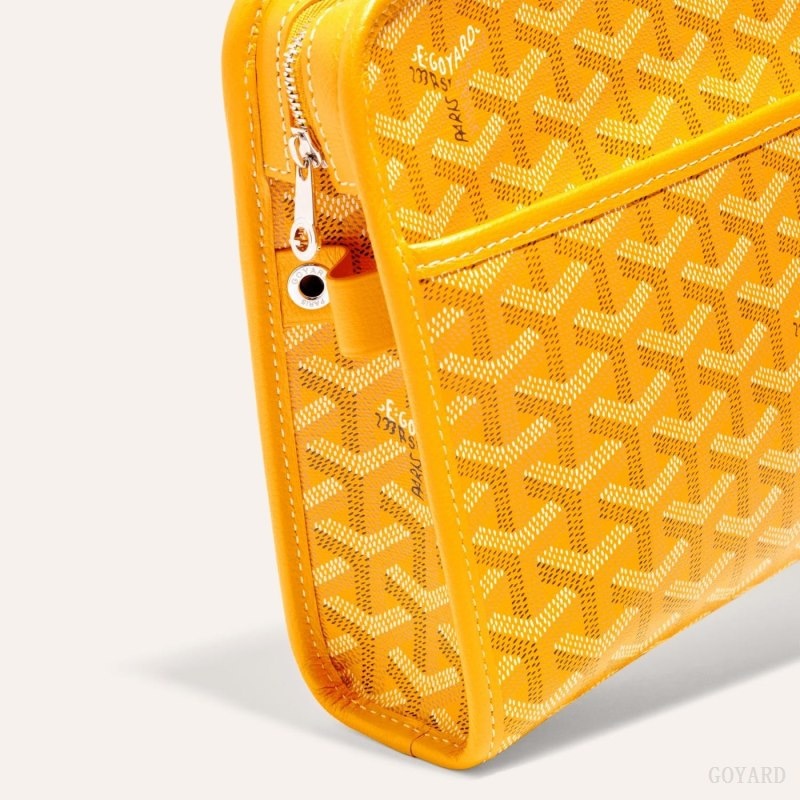 Goyard JOUVENCE MM TOILET BAG Gul | BXHJ4404