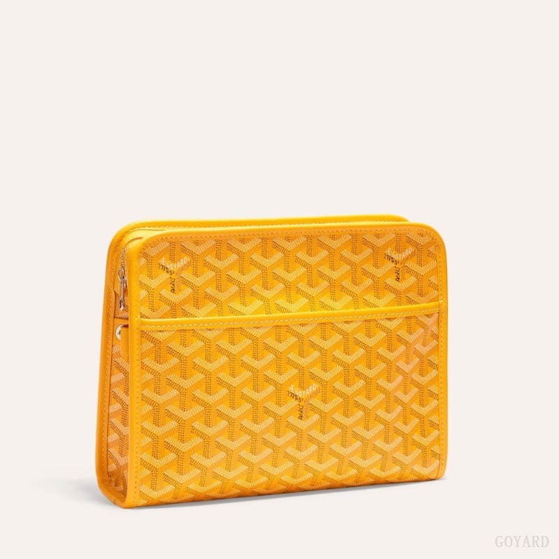 Goyard JOUVENCE MM TOILET BAG Gul | BXHJ4404