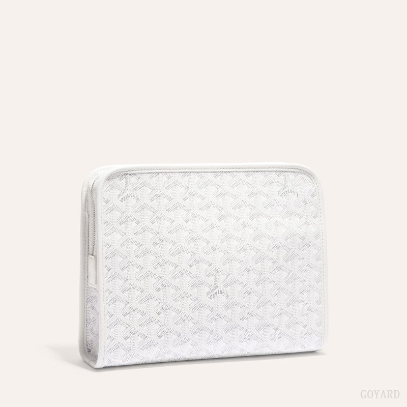 Goyard JOUVENCE MM TOILET BAG Hvide | FYFT9893