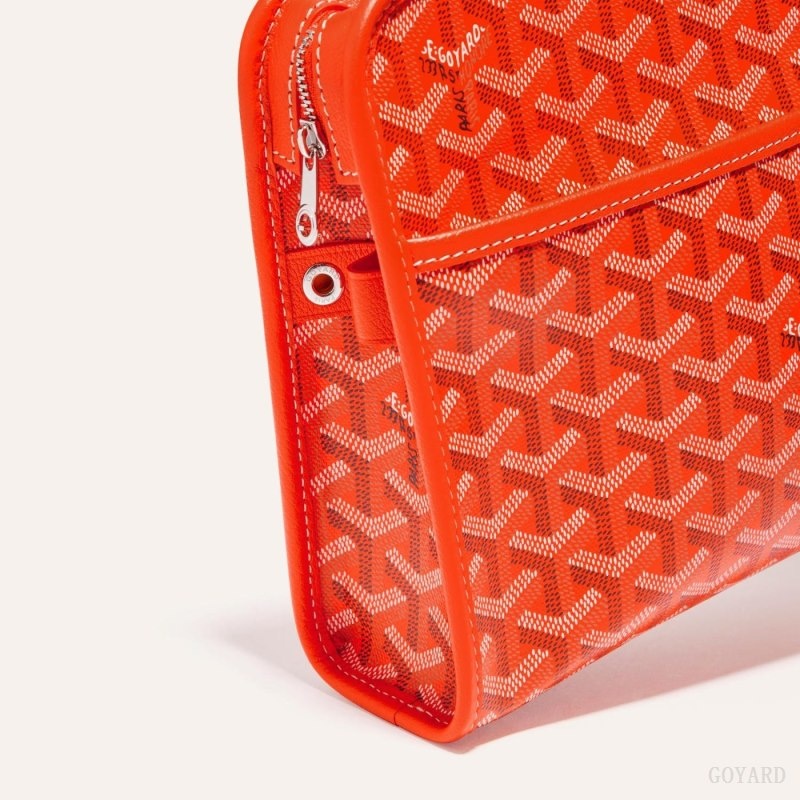 Goyard JOUVENCE MM TOILET BAG Orange | LJBJ3939