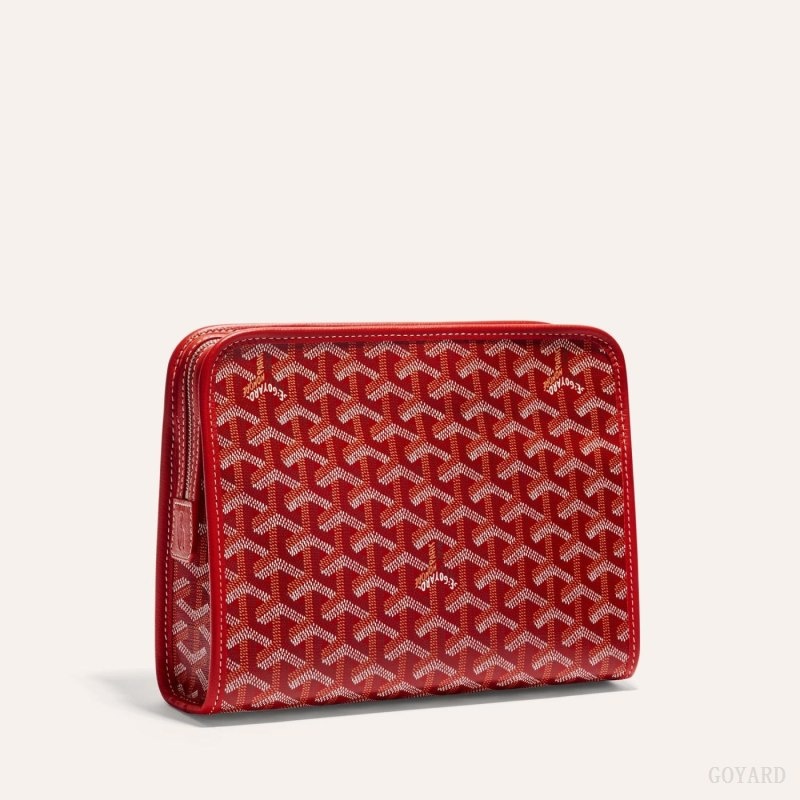 Goyard JOUVENCE MM TOILET BAG Rød | FVBR8662