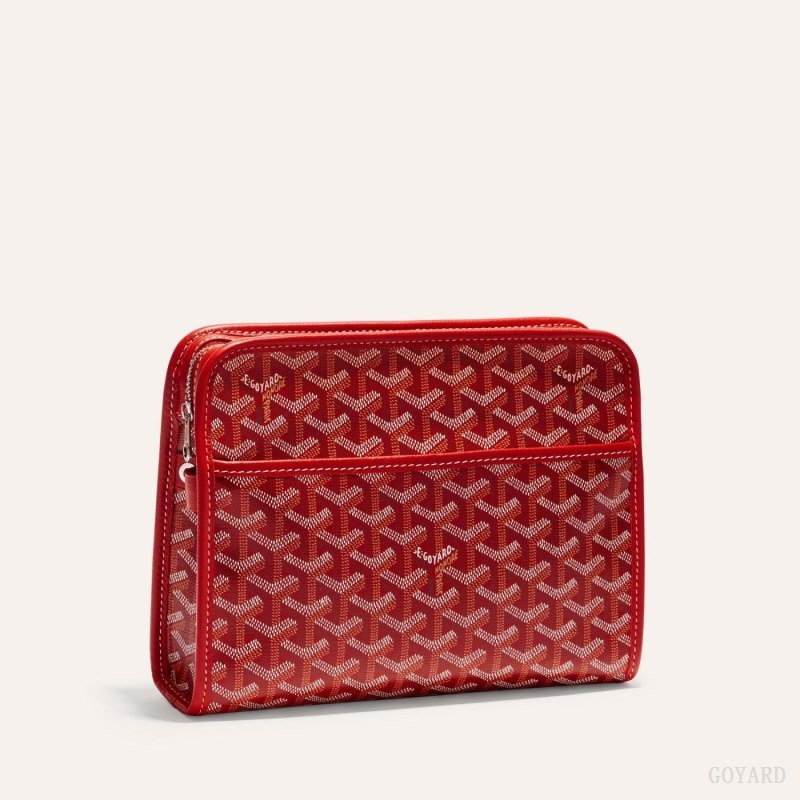 Goyard JOUVENCE MM TOILET BAG Rød | FVBR8662