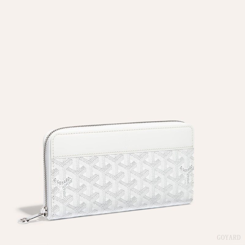 Goyard MATIGNON GM WALLET Hvide | UXPQ2292