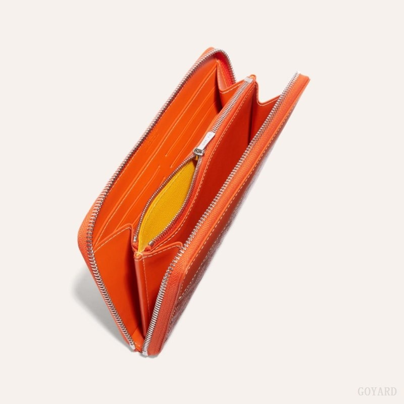 Goyard MATIGNON GM WALLET Orange | XIEJ5918