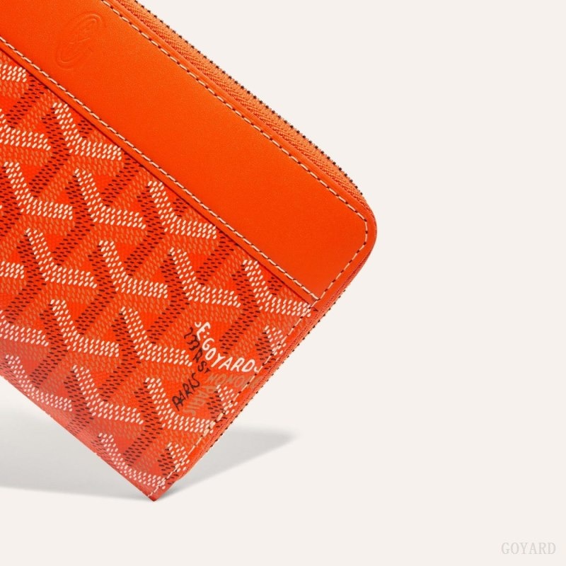 Goyard MATIGNON GM WALLET Orange | XIEJ5918