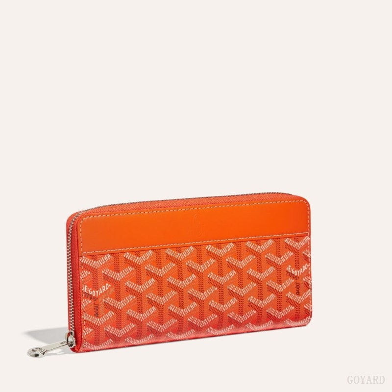 Goyard MATIGNON GM WALLET Orange | XIEJ5918