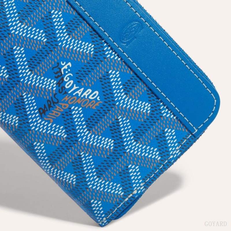 Goyard MATIGNON MINI WALLET Blå | GVRW0620