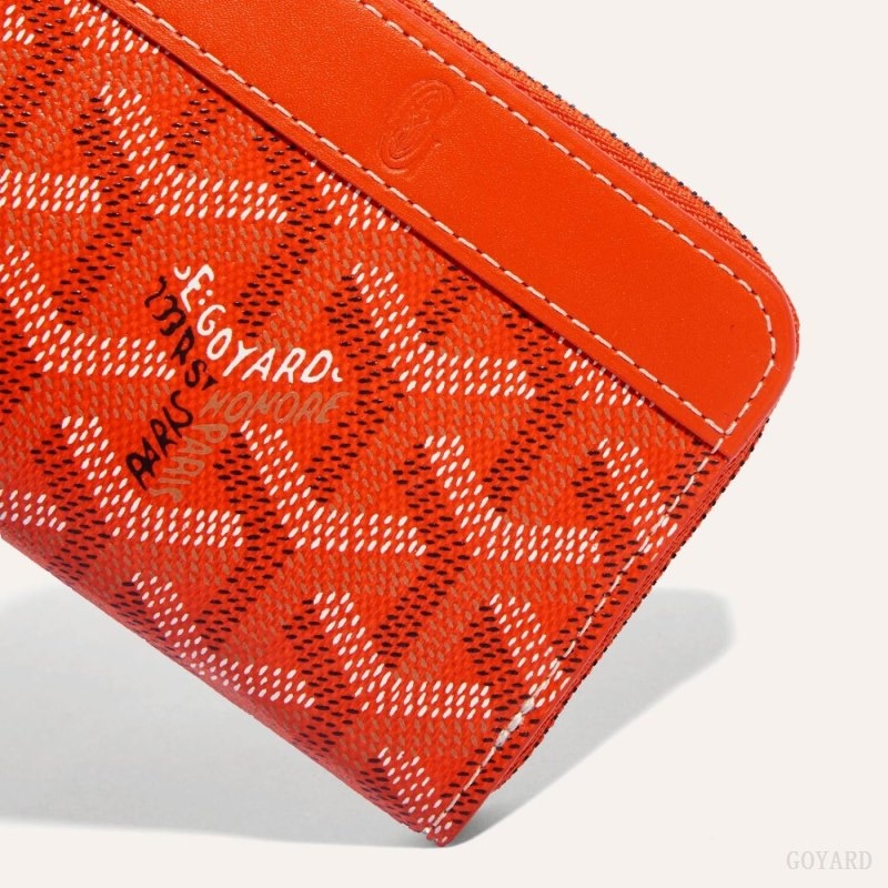 Goyard MATIGNON MINI WALLET Orange | HPNV8445