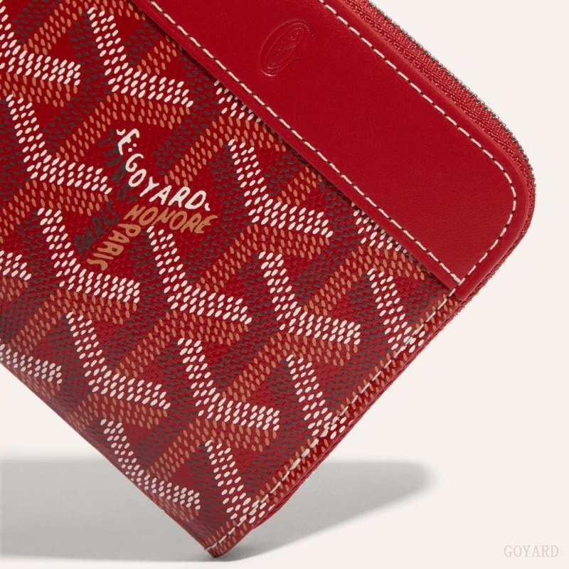 Goyard MATIGNON PM WALLET Rød | JRWV3059