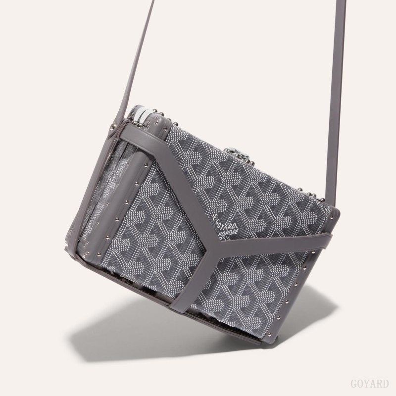 Goyard MINAUDIÈRE TRUNK BAG Grå | LKSU8414