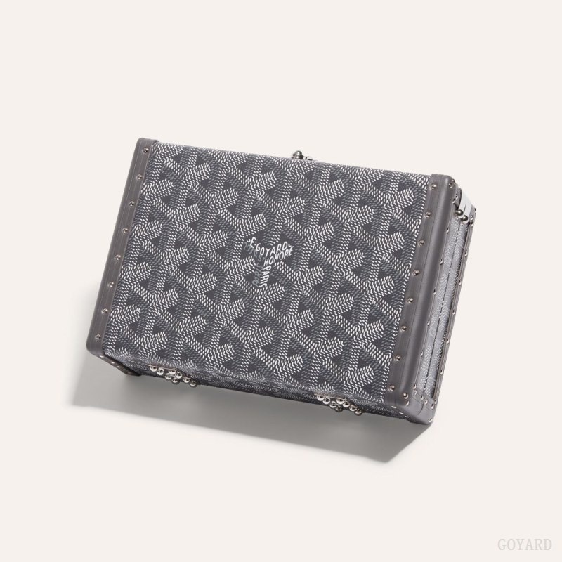 Goyard MINAUDIÈRE TRUNK BAG Grå | LKSU8414