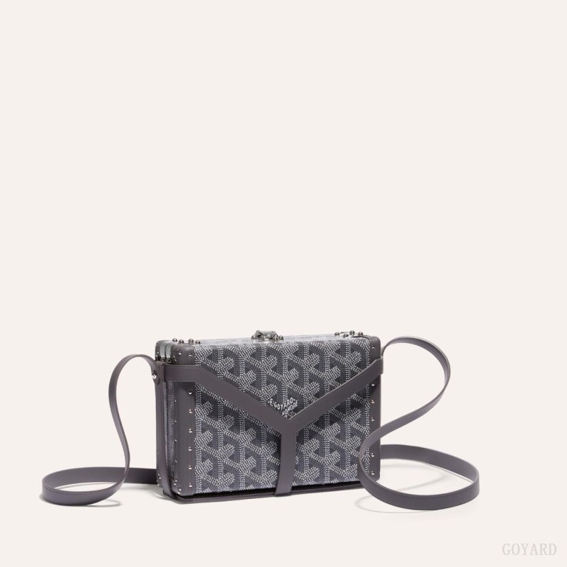 Goyard MINAUDIÈRE TRUNK BAG Grå | LKSU8414