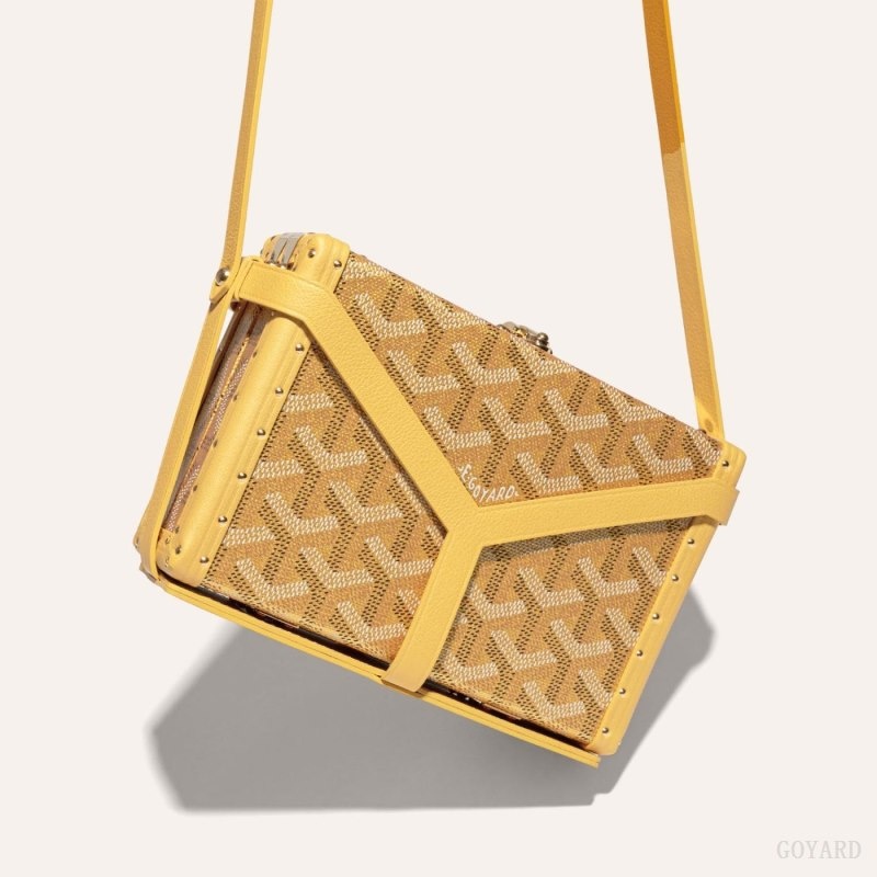 Goyard MINAUDIÈRE TRUNK BAG Guld | GZMX6165