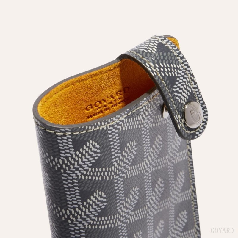 Goyard MONTMARTRE PM GLASSES CASE Grå | BZMJ9290