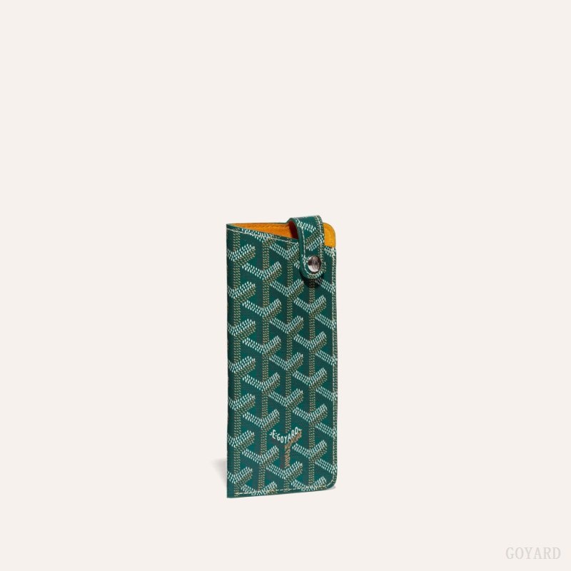 Goyard MONTMARTRE PM GLASSES CASE Grøn | HPVI3291