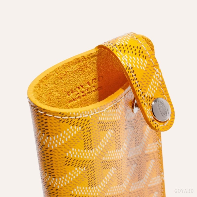 Goyard MONTMARTRE PM GLASSES CASE Gul | QZWA1031