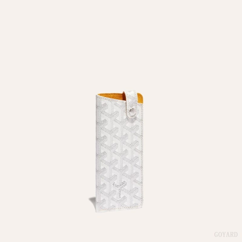 Goyard MONTMARTRE PM GLASSES CASE Hvide | NNCP8673