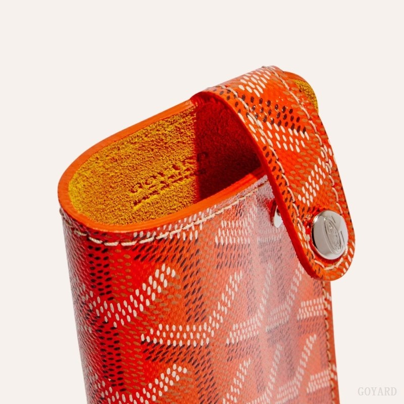 Goyard MONTMARTRE PM GLASSES CASE Orange | FRBO7246