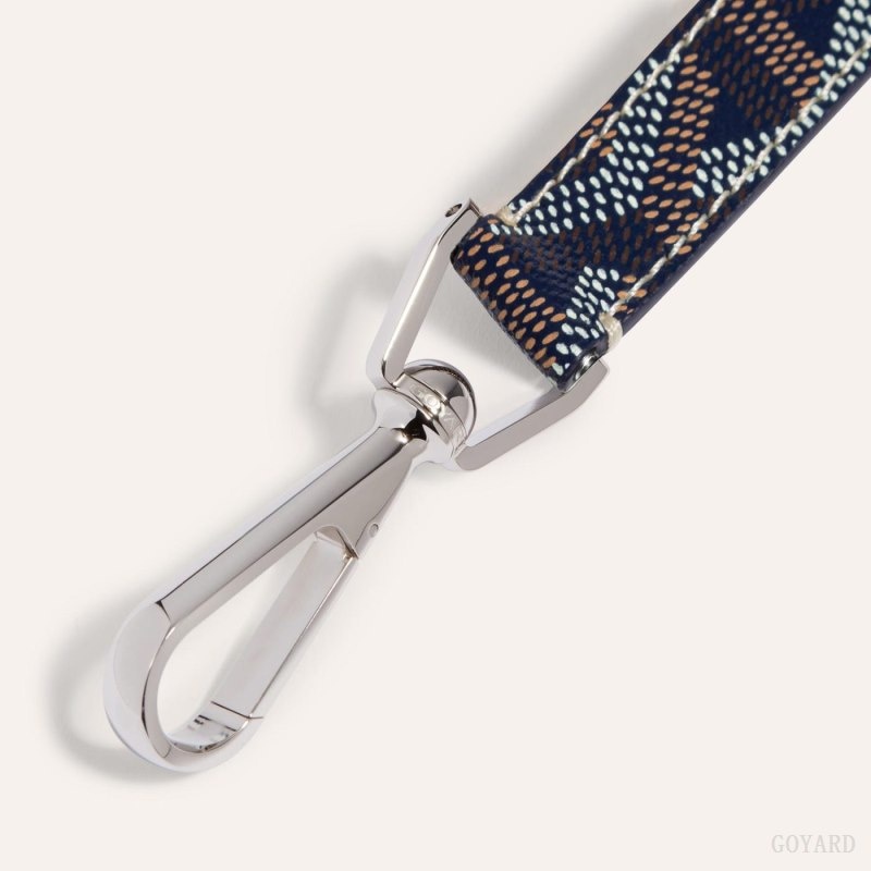 Goyard MOUSQUETON KEY RING Mørkeblå Blå | BGOR0164