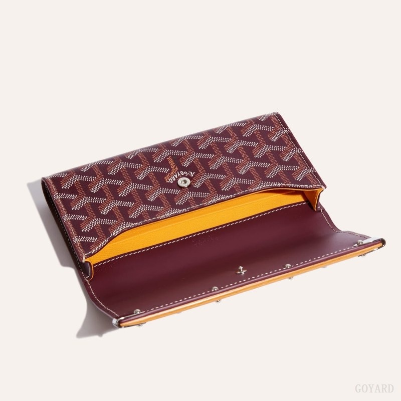 Goyard Monte-Carlo Mini Case Bordeaux | WCHX5639