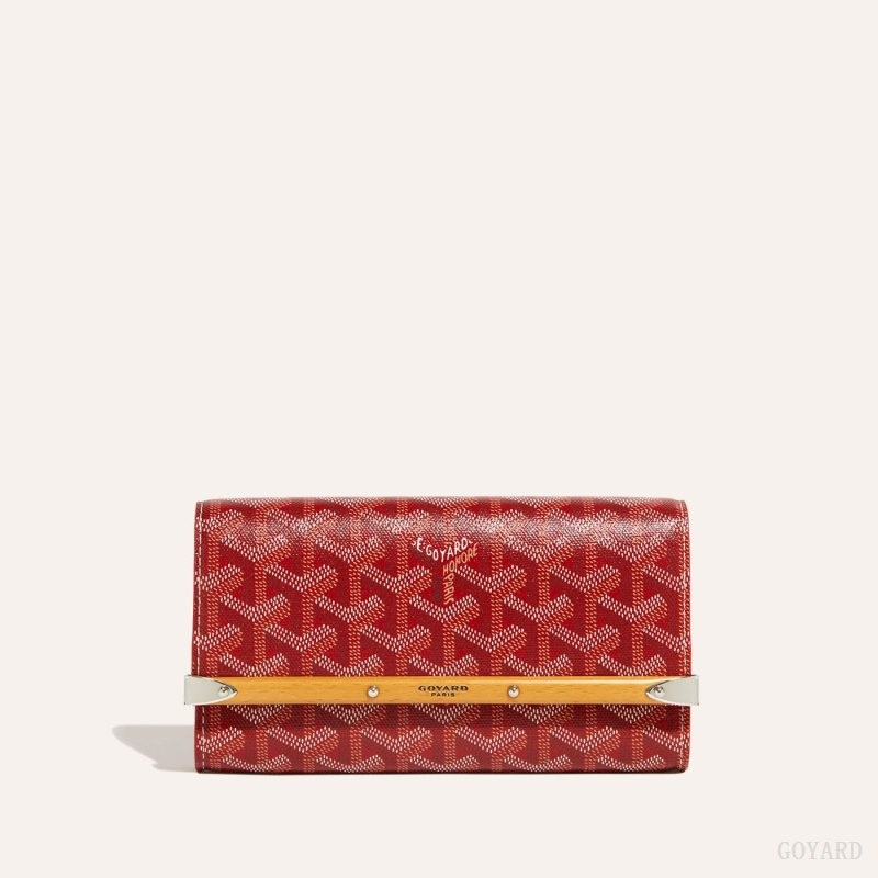 Goyard Monte-Carlo Mini Case Rød | QPQW8225