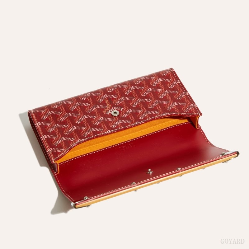 Goyard Monte-Carlo Mini Case Rød | QPQW8225