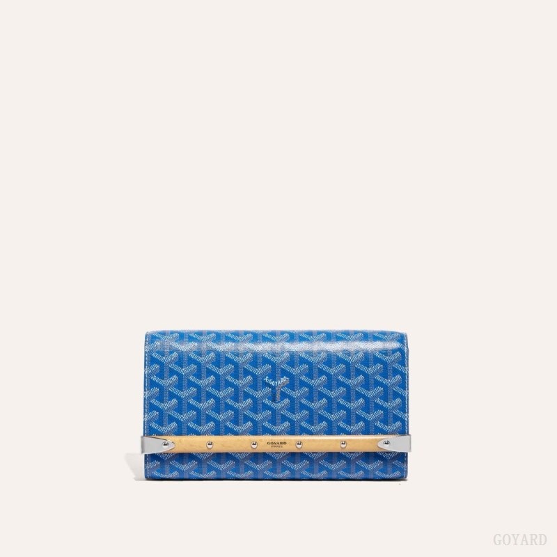 Goyard Monte-Carlo PM Clutch Blå | YBTR9871