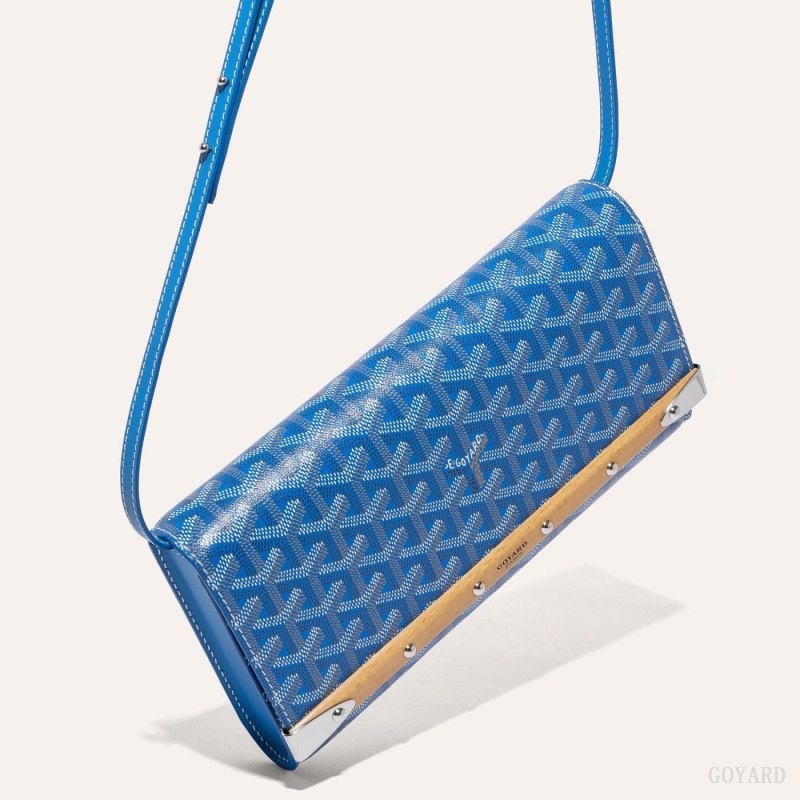 Goyard Monte-Carlo PM Clutch Blå | YBTR9871