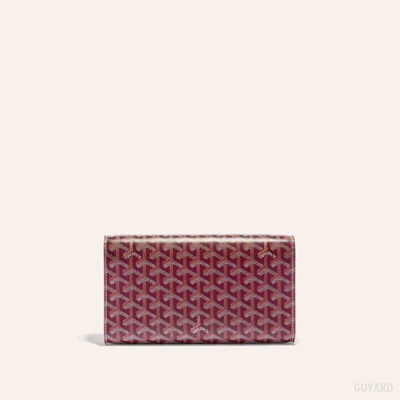 Goyard Monte-Carlo PM Clutch Bordeaux | NQTI1184