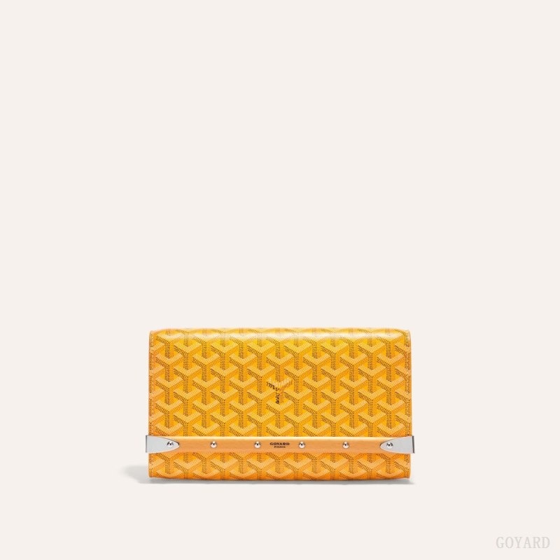 Goyard Monte-Carlo PM Clutch Gul | DWOZ1254