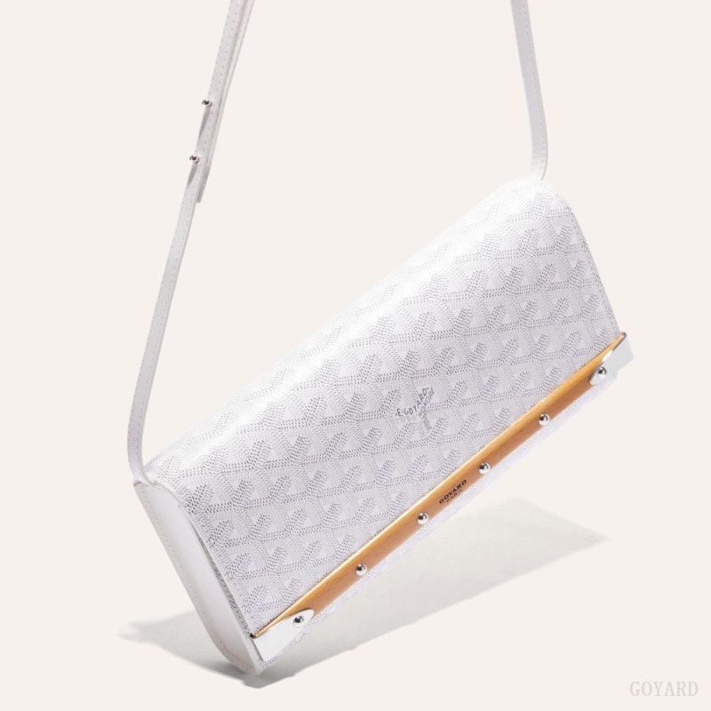 Goyard Monte-Carlo PM Clutch Hvide | JXOY0367