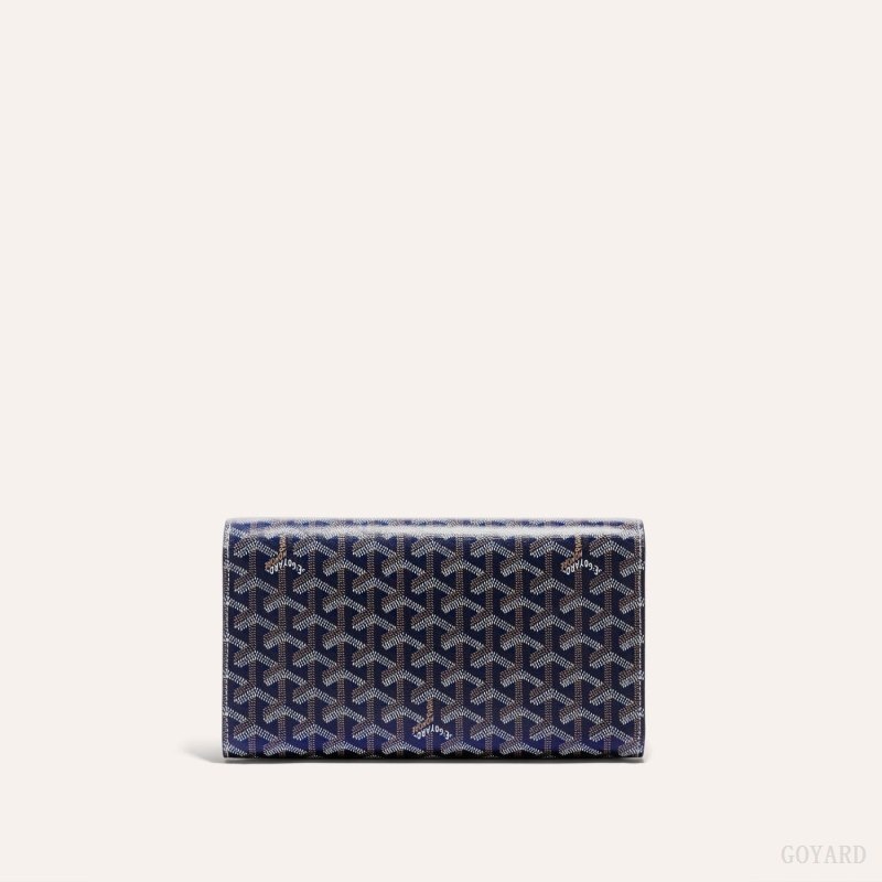 Goyard Monte-Carlo PM Clutch Mørkeblå Blå | HDHY6081