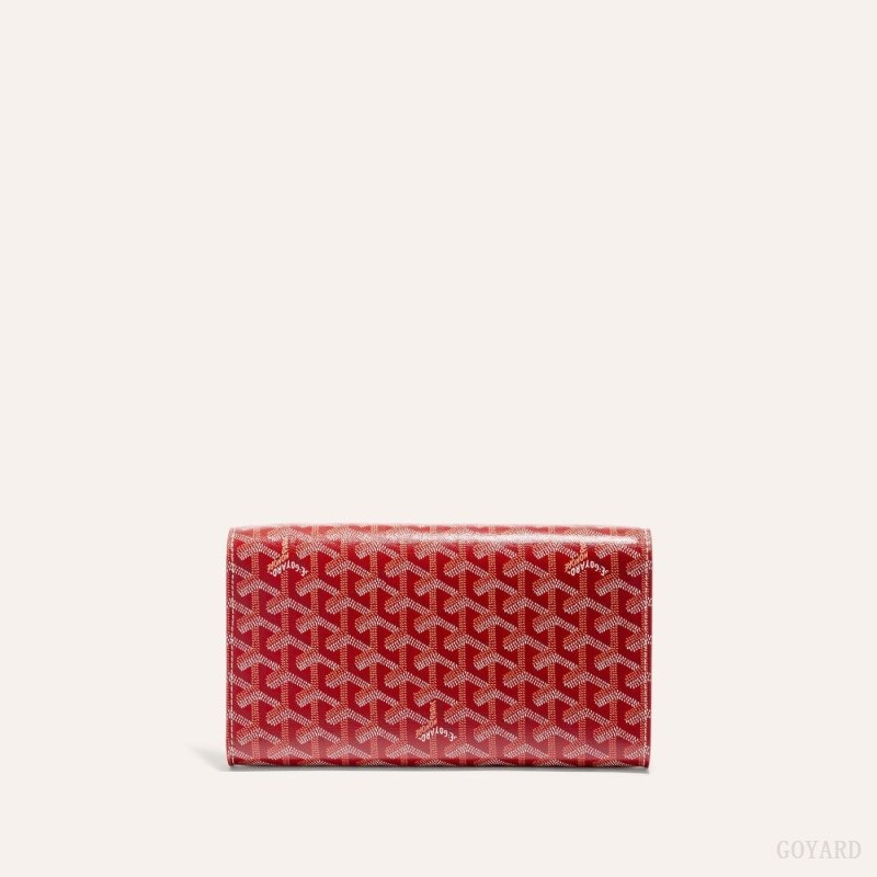 Goyard Monte-Carlo PM Clutch Rød | QBGO6318