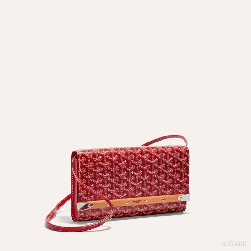 Goyard Monte-Carlo PM Clutch Rød | QBGO6318