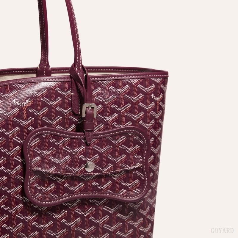 Goyard Os Grey Dog pocket Bordeaux | IOWL6460