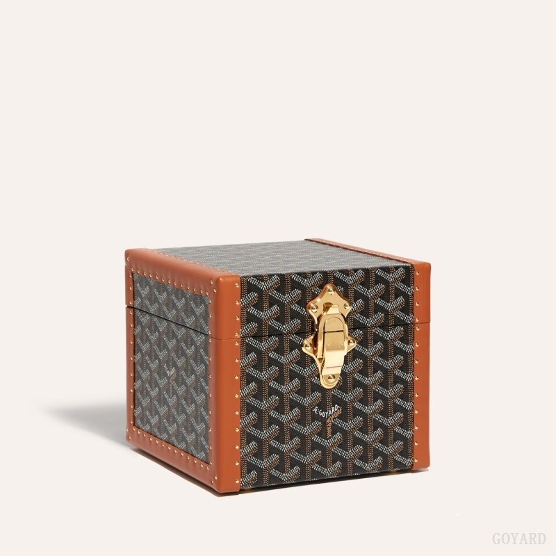 Goyard PARIS CASE Sort Brune | AOCE4833