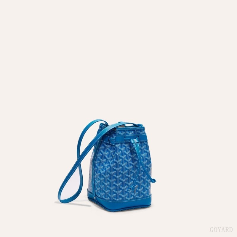 Goyard PETIT FLOT BUCKET BAG Blå | HLMH4076